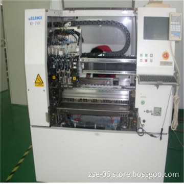 ZS sales Japan origin automatic JUKI KE- 750 pick and place machine with 9000CPH 0.23 seconds /chip